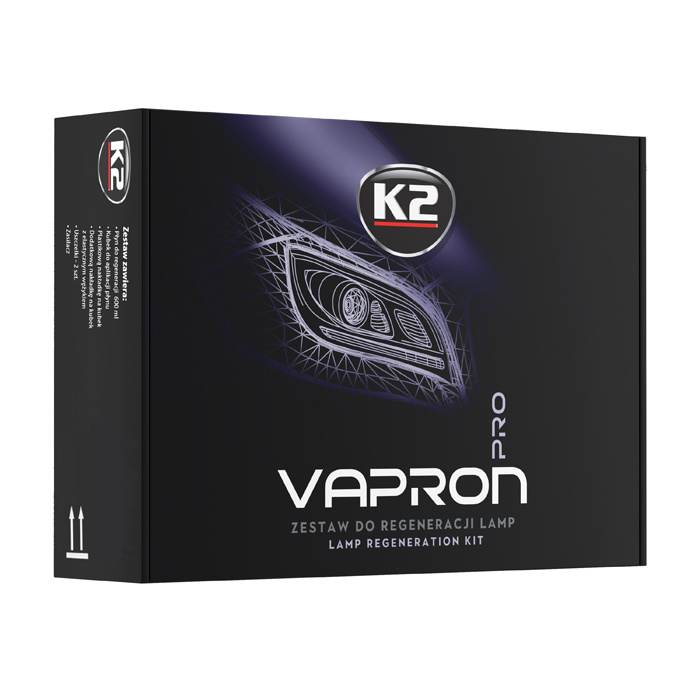 K2 VAPRON Pro Headlight regeneration kit