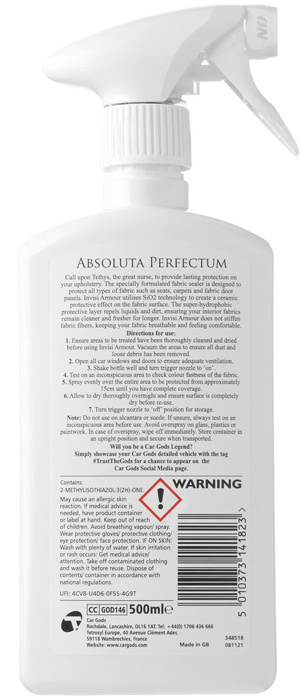 Invisi Armour Ceramic Fabric Sealer