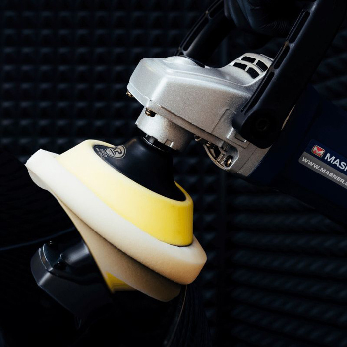 Foam pad white low abrasive