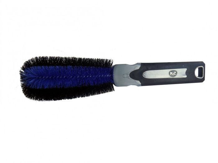 Brush for wheel rim washing