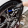 Brush for wheel rim washing Brush for wheel rim washing
