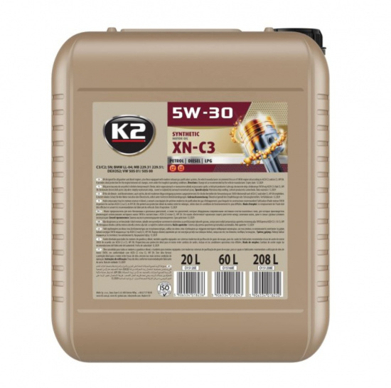 K2 TEXAR 5W-30 XN-C3 20L