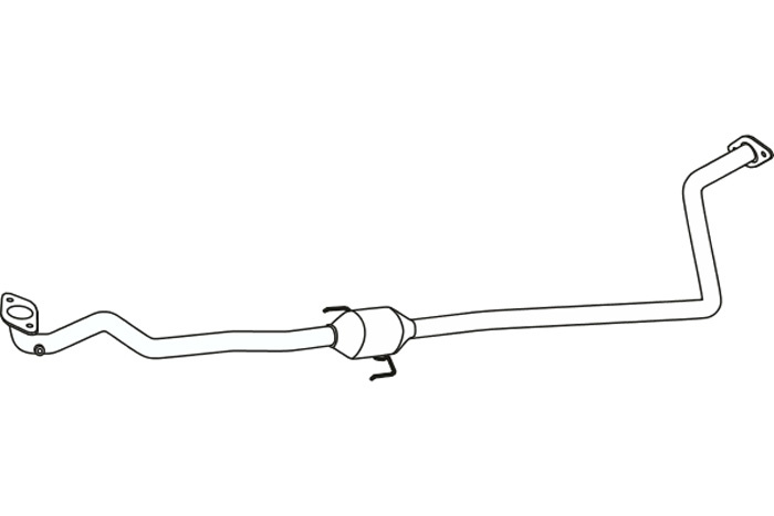 Intermediate muffler