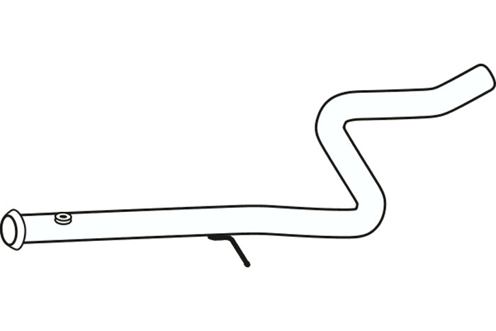 Intermediate pipe