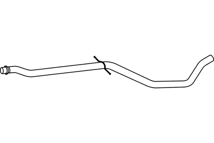 Intermediate muffler