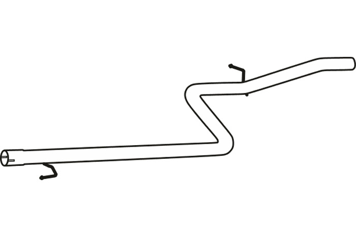 Intermediate pipe