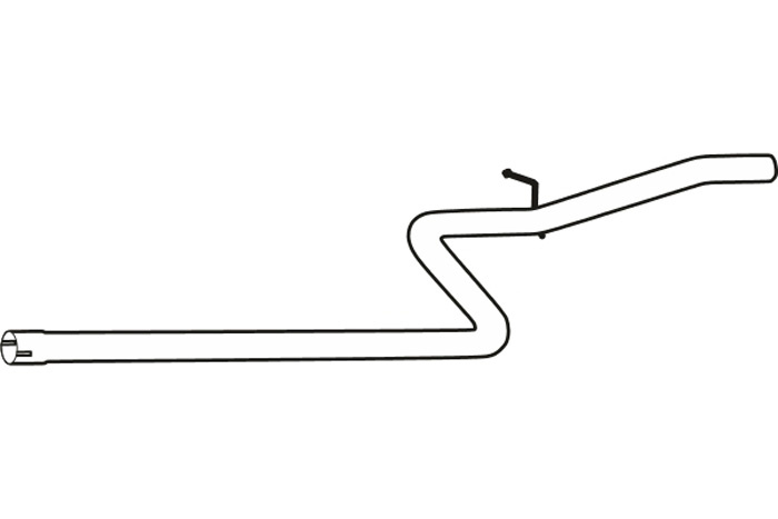 Intermediate pipe