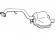 Rear muffler Rear muffler