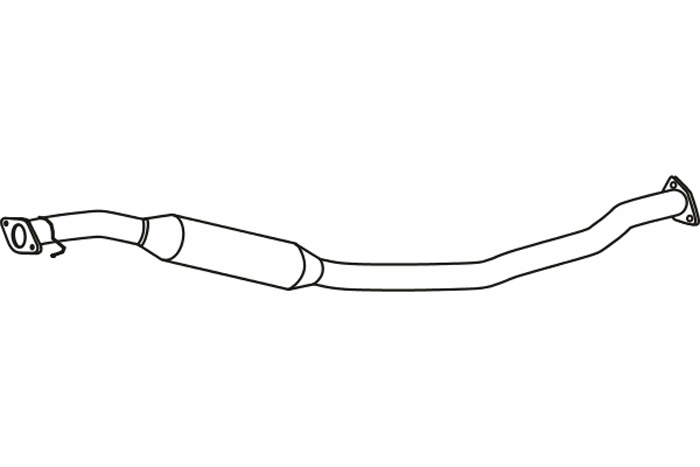 Intermediate muffler