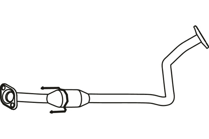 Intermediate muffler