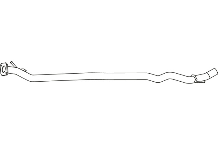 Intermediate pipe