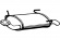 Rear muffler Rear muffler