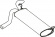 Rear muffler Rear muffler