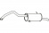 Rear muffler Rear muffler