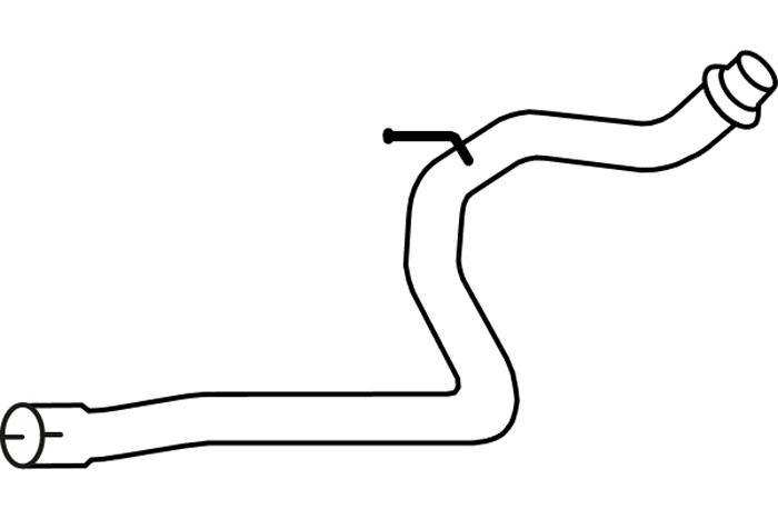Intermediate pipe