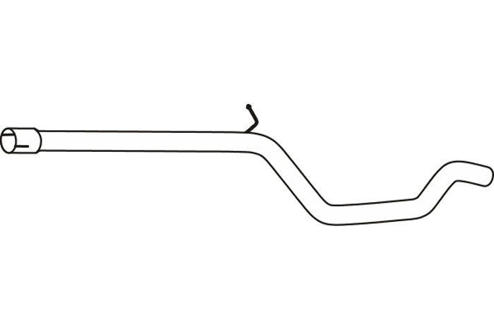 Intermediate pipe