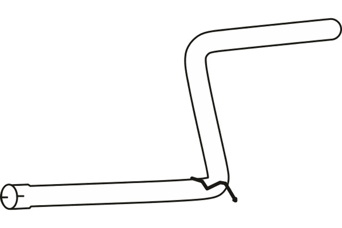 Intermediate pipe