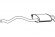 Rear muffler Rear muffler