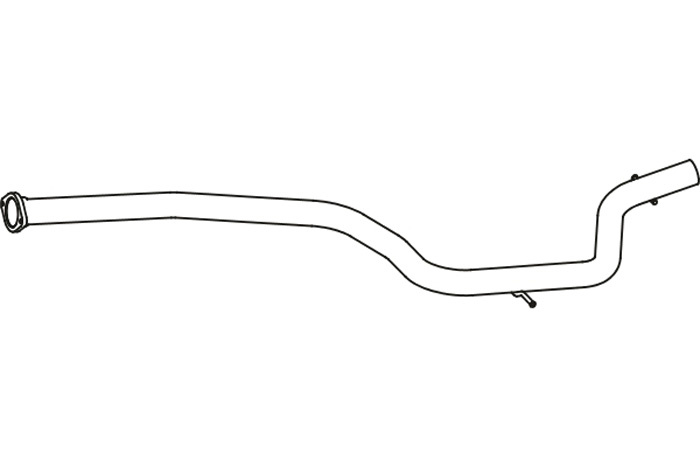 Intermediate pipe