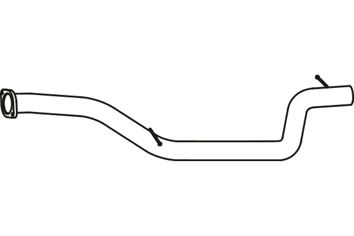 Intermediate pipe