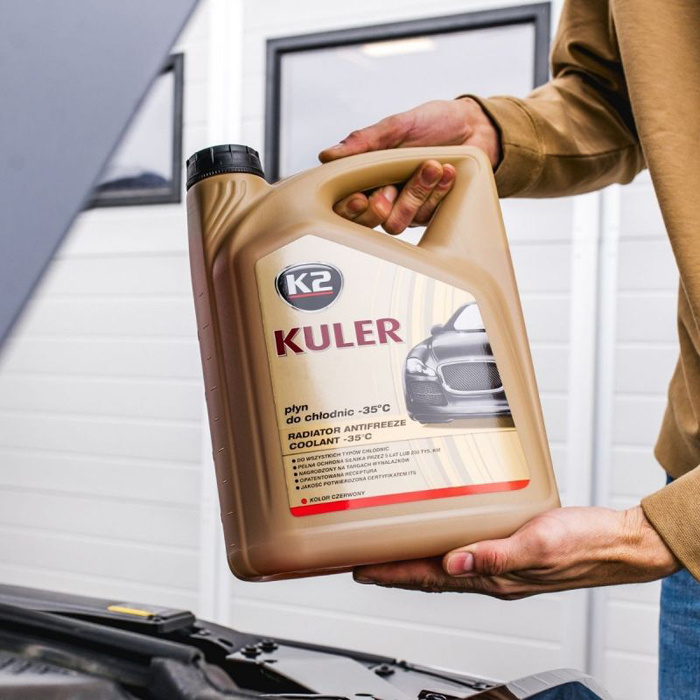 Glykol K2 Kuler Long life -35�C R�d 5L