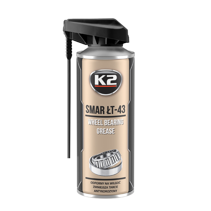 Hjullagerfett K2 LT-43 Litium spray 400ml