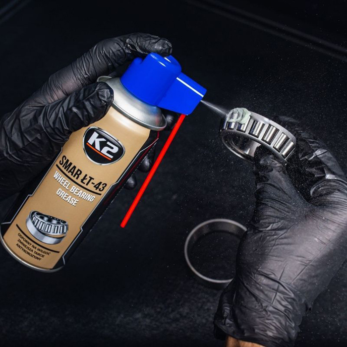 Hjullagerfett K2 LT-43 Litium spray 400ml