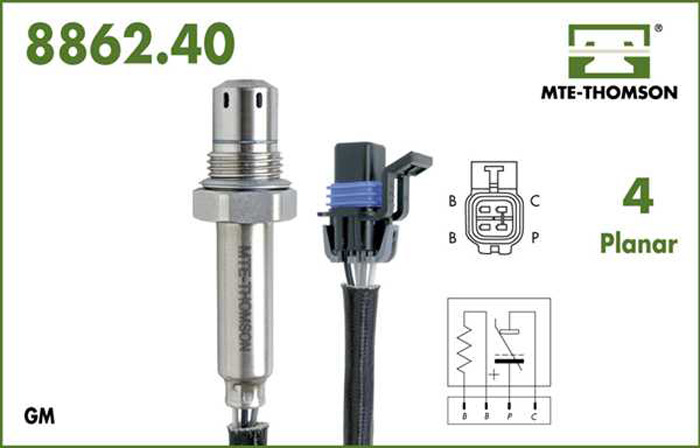 Lambda sensor after cat